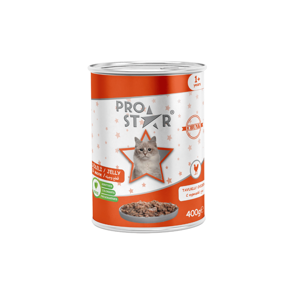 Prostar Jöleli Kısırlaştırılmış Yetişkin Kedi Maması Tavuklu
