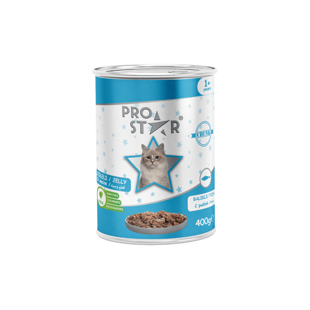Prostar Jöleli Kısırlaştırılmış Yetişkin Kedi Maması Balıklı