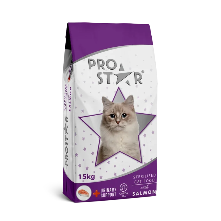 Prostar Kısırlaştırılmış Yetişkin Kedi Maması Somonlu