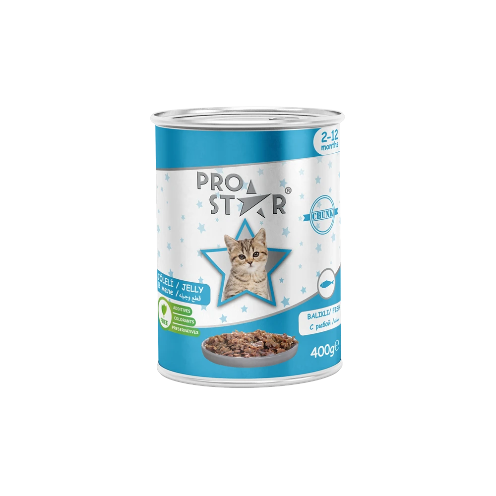 Prostar Jöleli Yavru Kedi Maması Balıklı