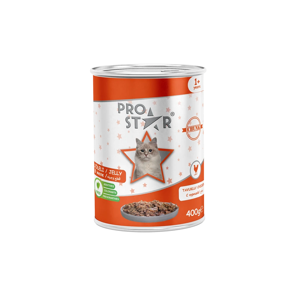 Prostar Jöleli Yetişkin Kedi Maması Tavuklu