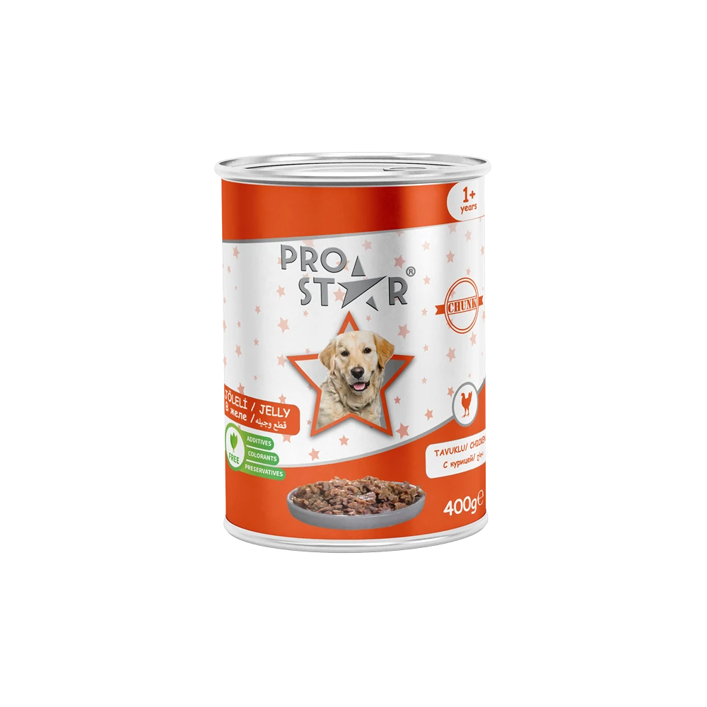 Prostar Jöleli Yetişkin Köpek Maması Tavuklu