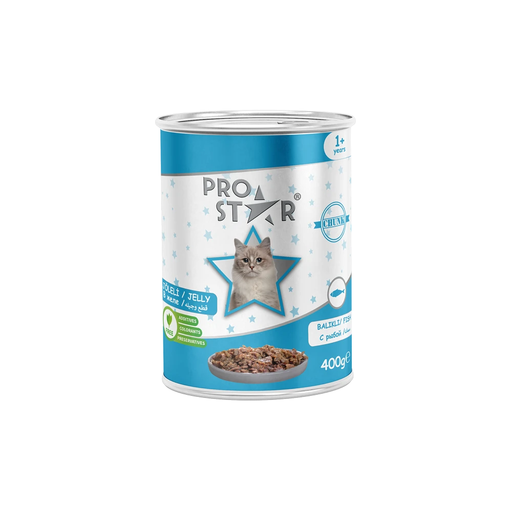 Prostar Pouch Yetişkin Kedi Maması Balıklı
