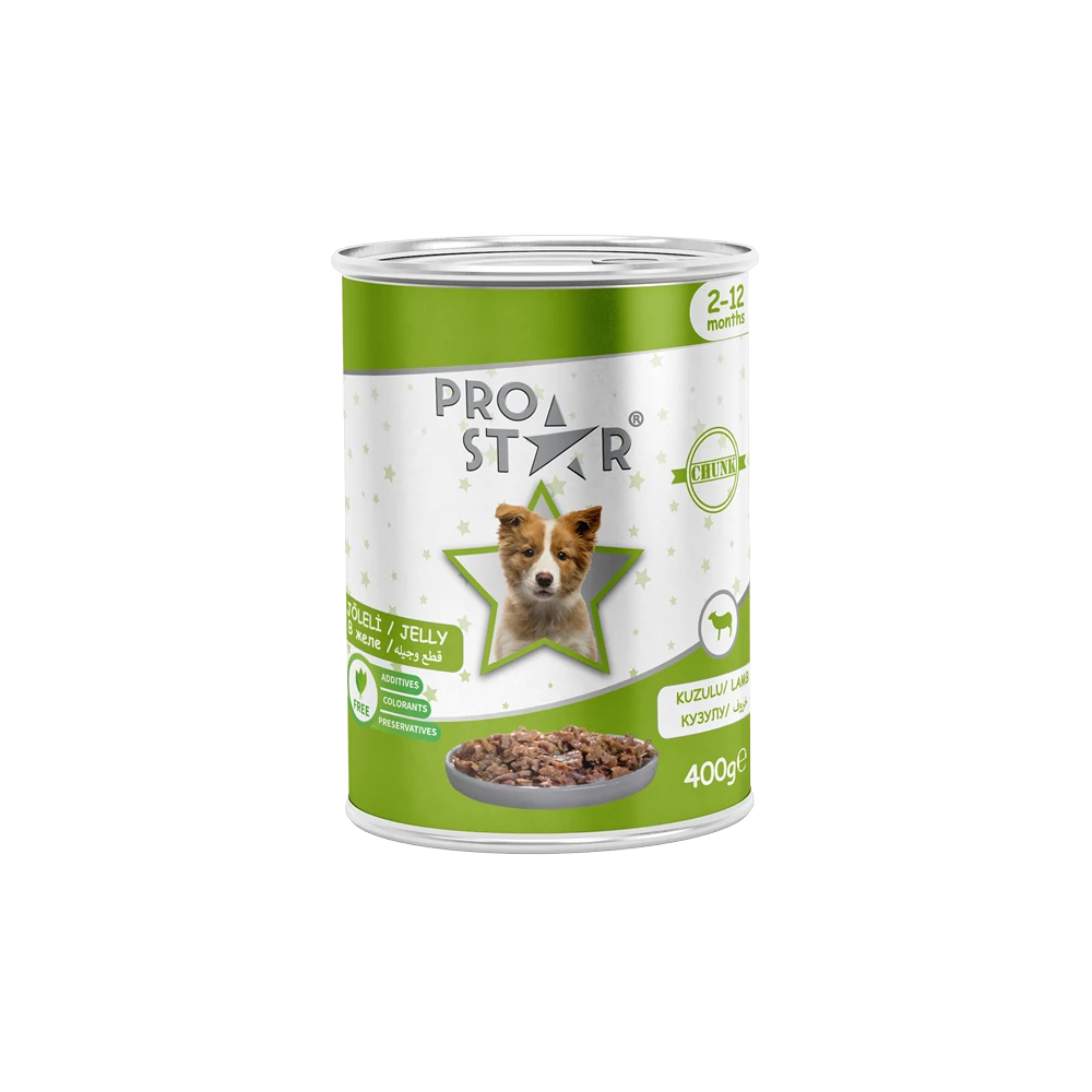 Prostar Jöleli Yavru Köpek Maması Kuzulu