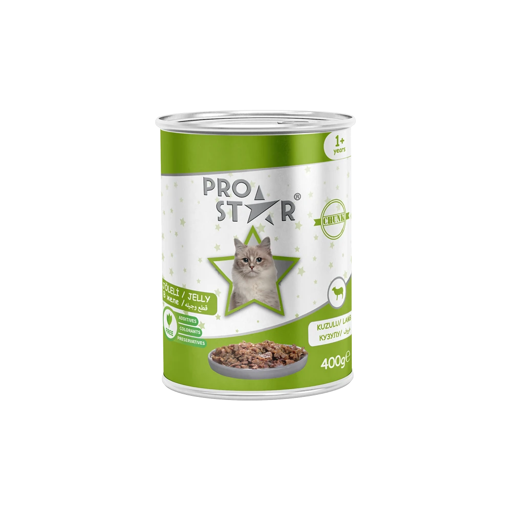 Prostar Pouch Yetişkin Kedi Maması Kuzulu