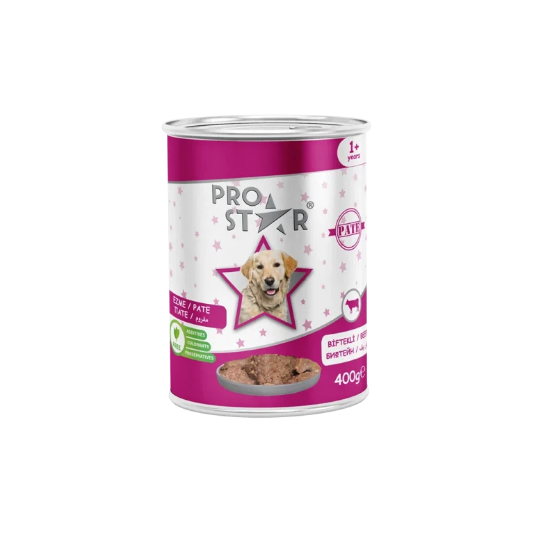Prostar Yetişkin Köpekler için Biftekli Pate Tam Yaş Mama