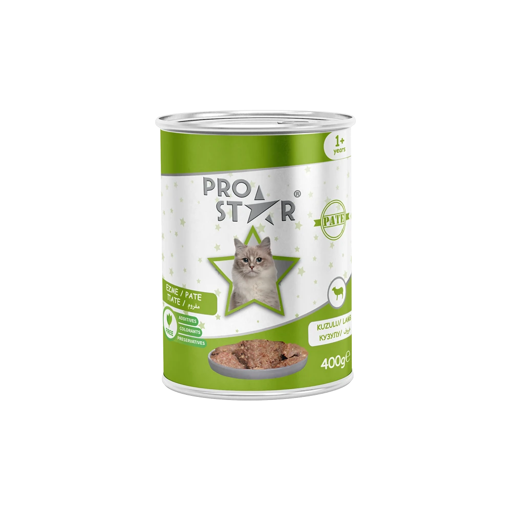 Prostar Pate Yetişkin Kedi Maması Kuzulu