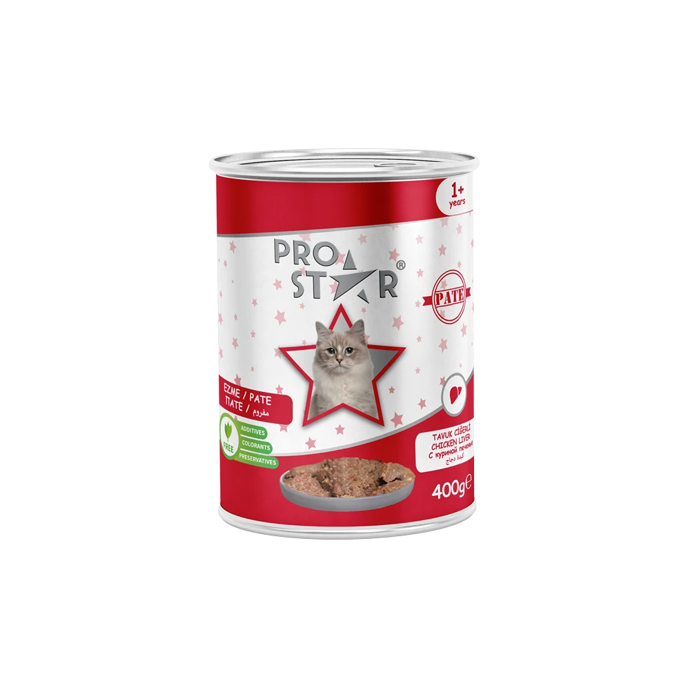 Prostar Pate Yetişkin Kedi Maması Tavuk Ciğerli